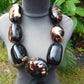 846 gr Big Necklace Indonesian Amber for Healing A7K87