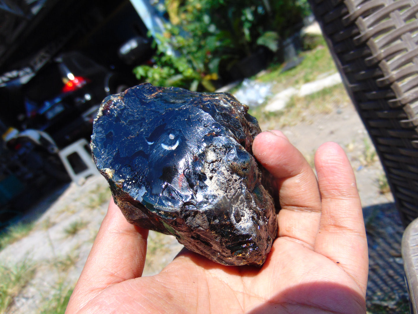 216 gram Rough Raw Indonesian Blue Amber for Healing AGRB53