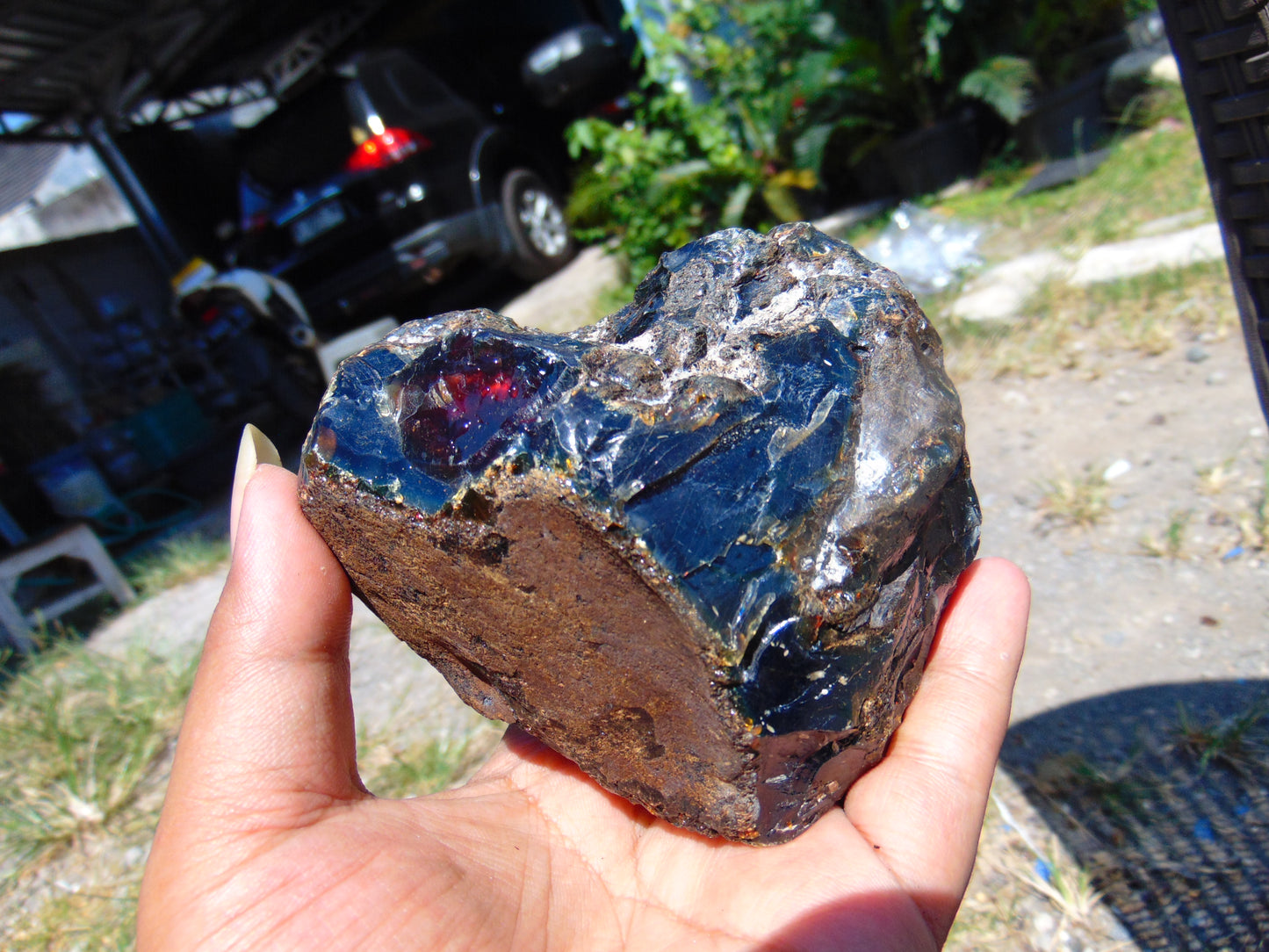 216 gram Rough Raw Indonesian Blue Amber for Healing AGRB53