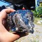 216 gram Rough Raw Indonesian Blue Amber for Healing AGRB53