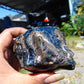 216 gram Rough Raw Indonesian Blue Amber for Healing AGRB53