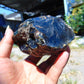 216 gram Rough Raw Indonesian Blue Amber for Healing AGRB53