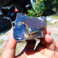 133 gram Rough Raw Indonesian Blue Amber for Healing AGRB76