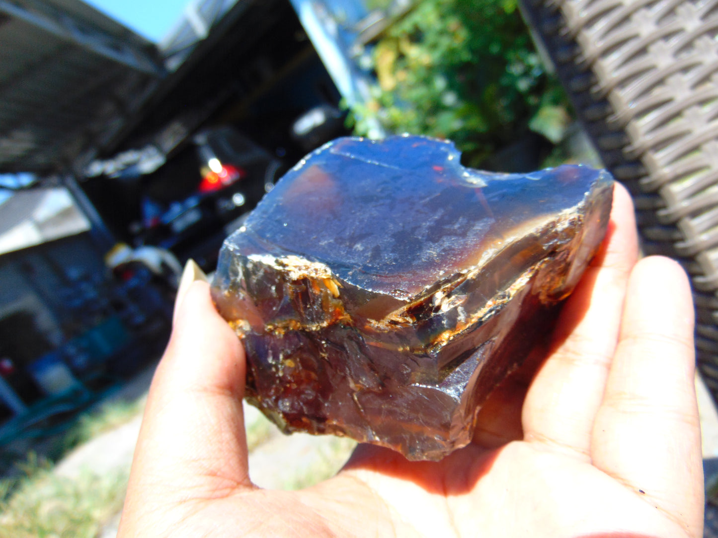 133 gram Rough Raw Indonesian Blue Amber for Healing AGRB76