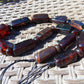 76 gr Small Necklace beads Indonesian Cherry Red Amber for Healing 26NA11