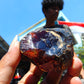 67 gram Rough Raw Indonesian Blue Amber for Healing AGRB55