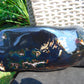 1167 gram full polished 25x12x7 cm Indonesian Dark Blue Amber for Healing AR82
