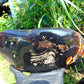 1167 gram full polished 25x12x7 cm Indonesian Dark Blue Amber for Healing AR82