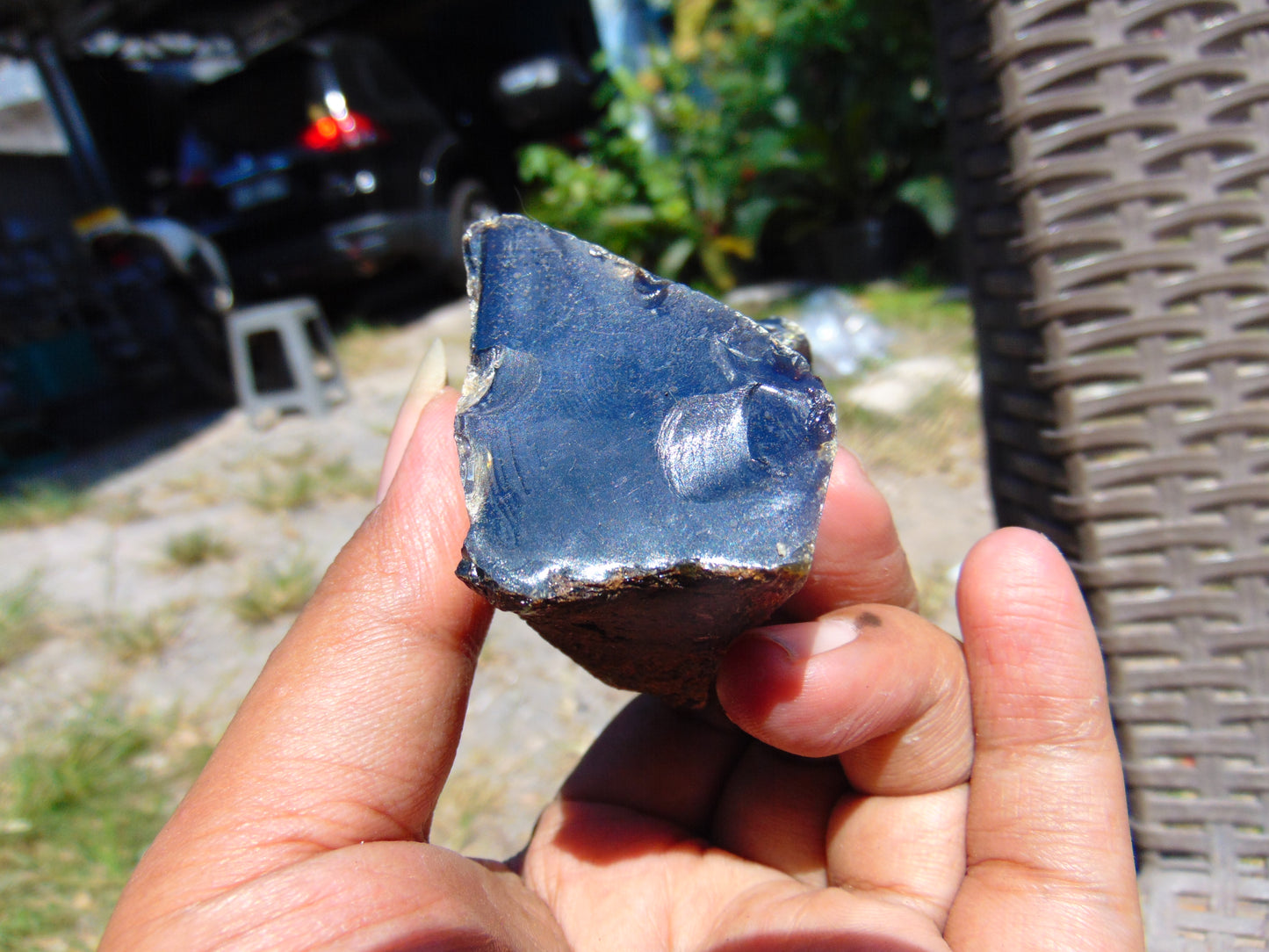 69 gram Rough Raw Indonesian Blue Amber for Healing AGRB77