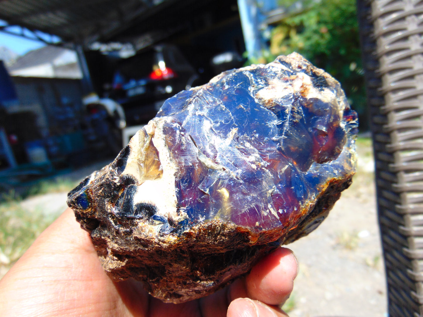 205 gram Rough Raw Indonesian Blue Amber for Healing AGRB67