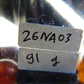 91 gr Small Necklace beads Indonesian Crystal Blue Amber for Healing 26NA03