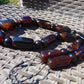 142 gr Small Necklace beads Indonesian Crystal Dark Blue Amber for Healing 26NA02