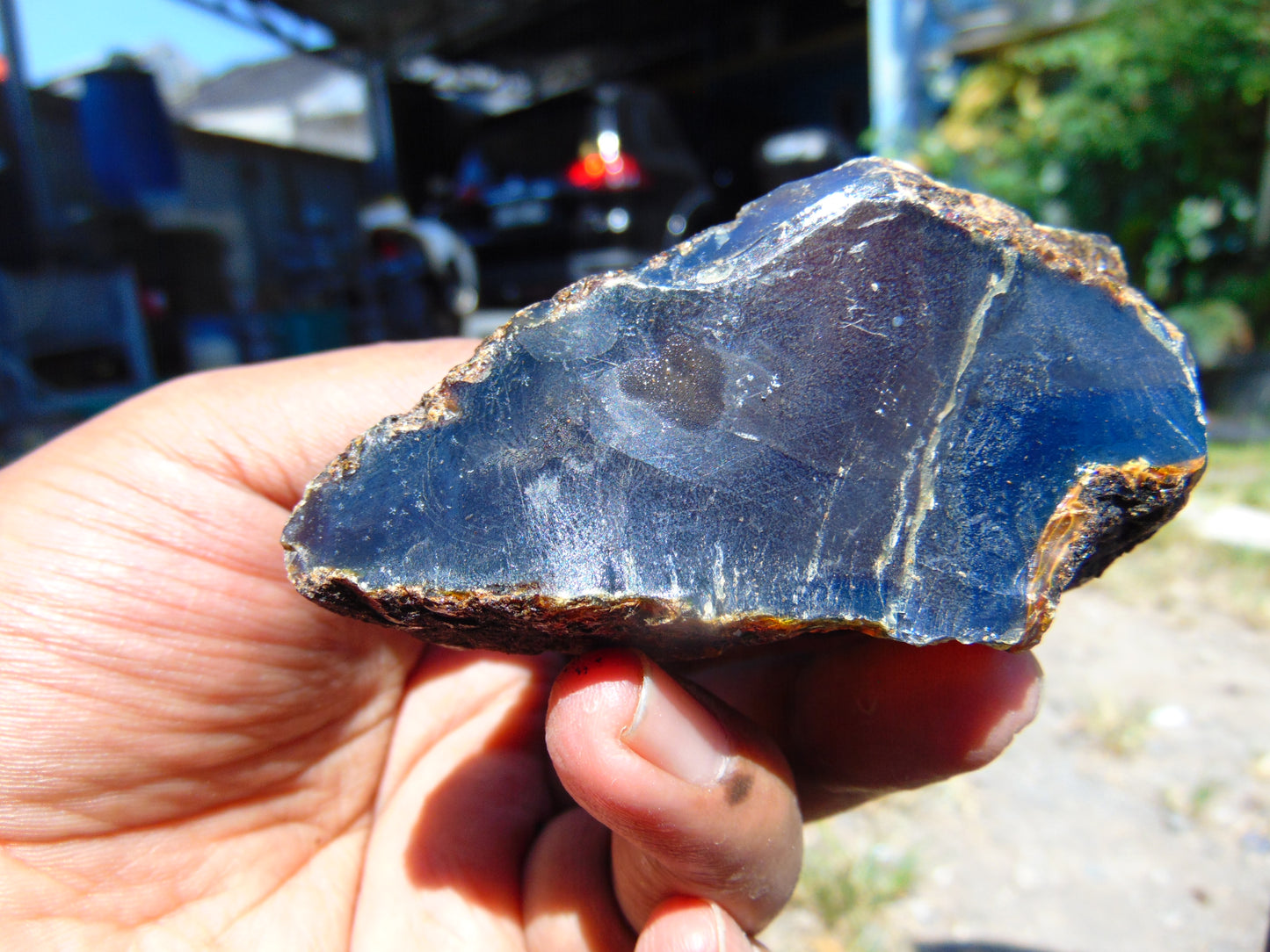88 gram Rough Raw Indonesian Blue Amber for Healing AGRB69