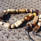99 gr Small Necklace beads Indonesian White Amber for Healing 26NA10