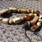 99 gr Small Necklace beads Indonesian White Amber for Healing 26NA10