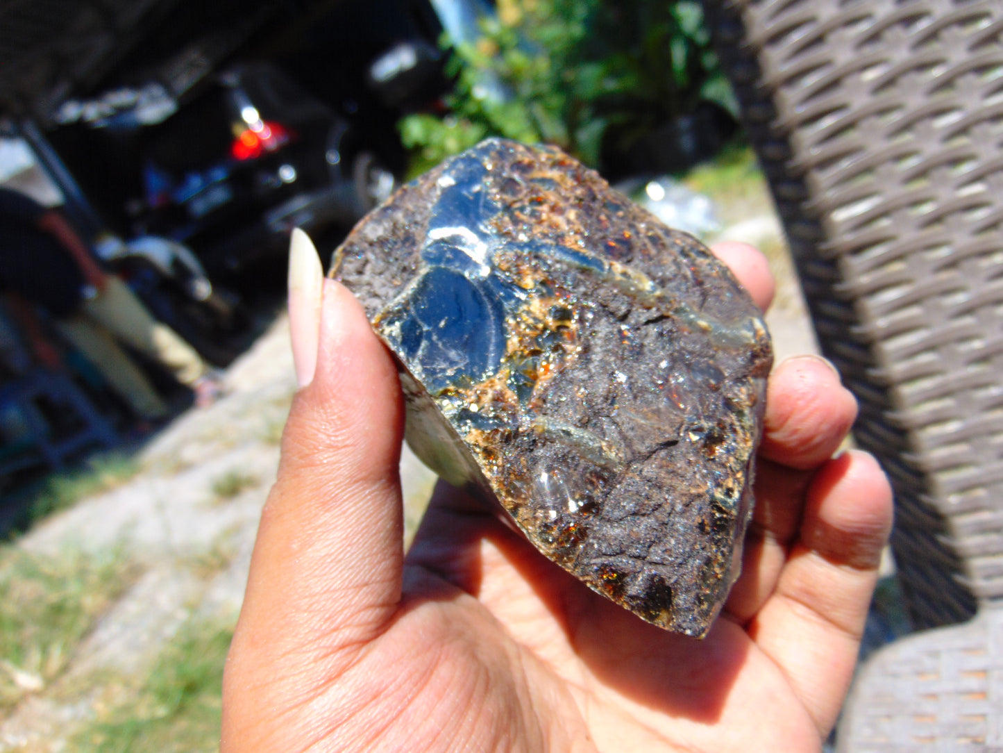 88 gram Rough Raw Indonesian Blue Amber for Healing AGRB69