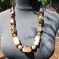 99 gr Small Necklace beads Indonesian White Amber for Healing 26NA10