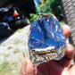 40 gram Rough Raw Indonesian Orange Blue Amber for Healing AGRB113