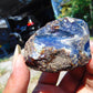 40 gram Rough Raw Indonesian Orange Blue Amber for Healing AGRB113