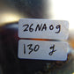 130 gr Small Necklace beads Indonesian Crystal WHite Blue Amber for Healing 26NA09