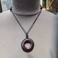 15 gr Donut Pendant Indonesian Crsytal Amber for Healing 26Y89
