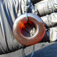 14 gr Ring Pendant Indonesian Red Amber for Healing 26Y90