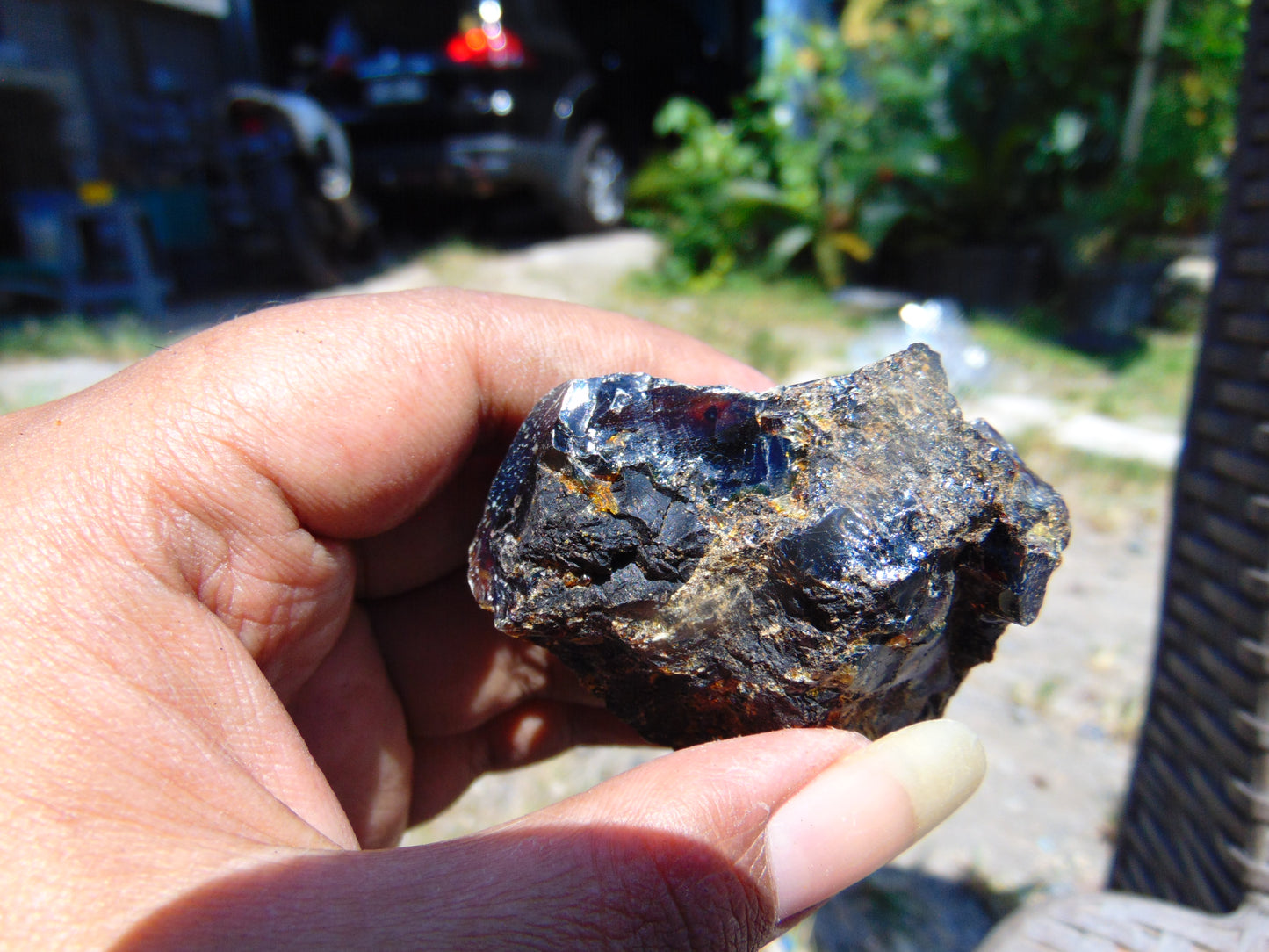 43 gram Rough Raw Indonesian Blue Amber for Healing AGRB78