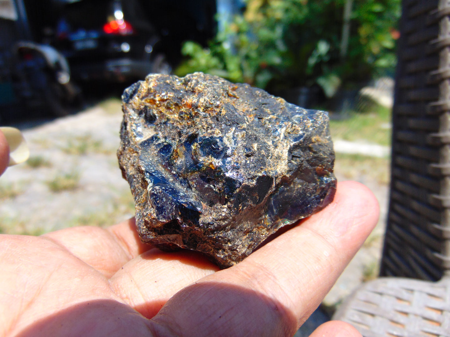 43 gram Rough Raw Indonesian Blue Amber for Healing AGRB78