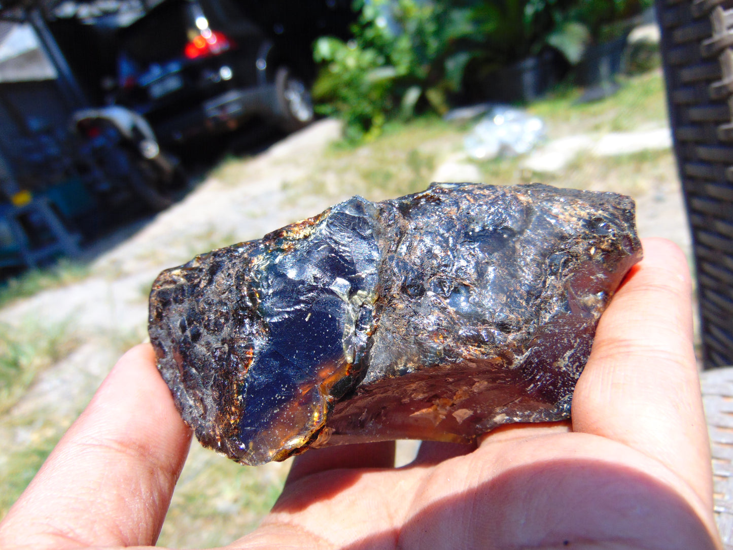 93 gram Rough Raw Indonesian Blue Amber for Healing AGRB54