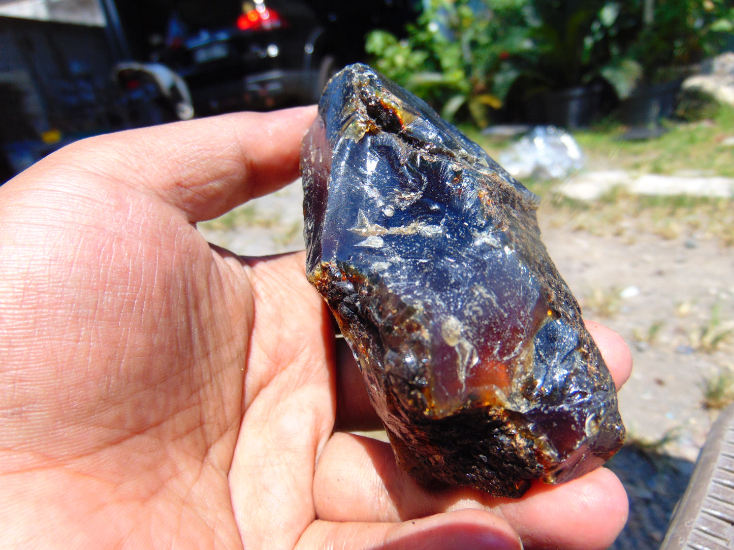 93 gram Rough Raw Indonesian Blue Amber for Healing AGRB54
