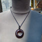 14 gr Donut Pendant Indonesian Crsytal Amber for Healing 26A47