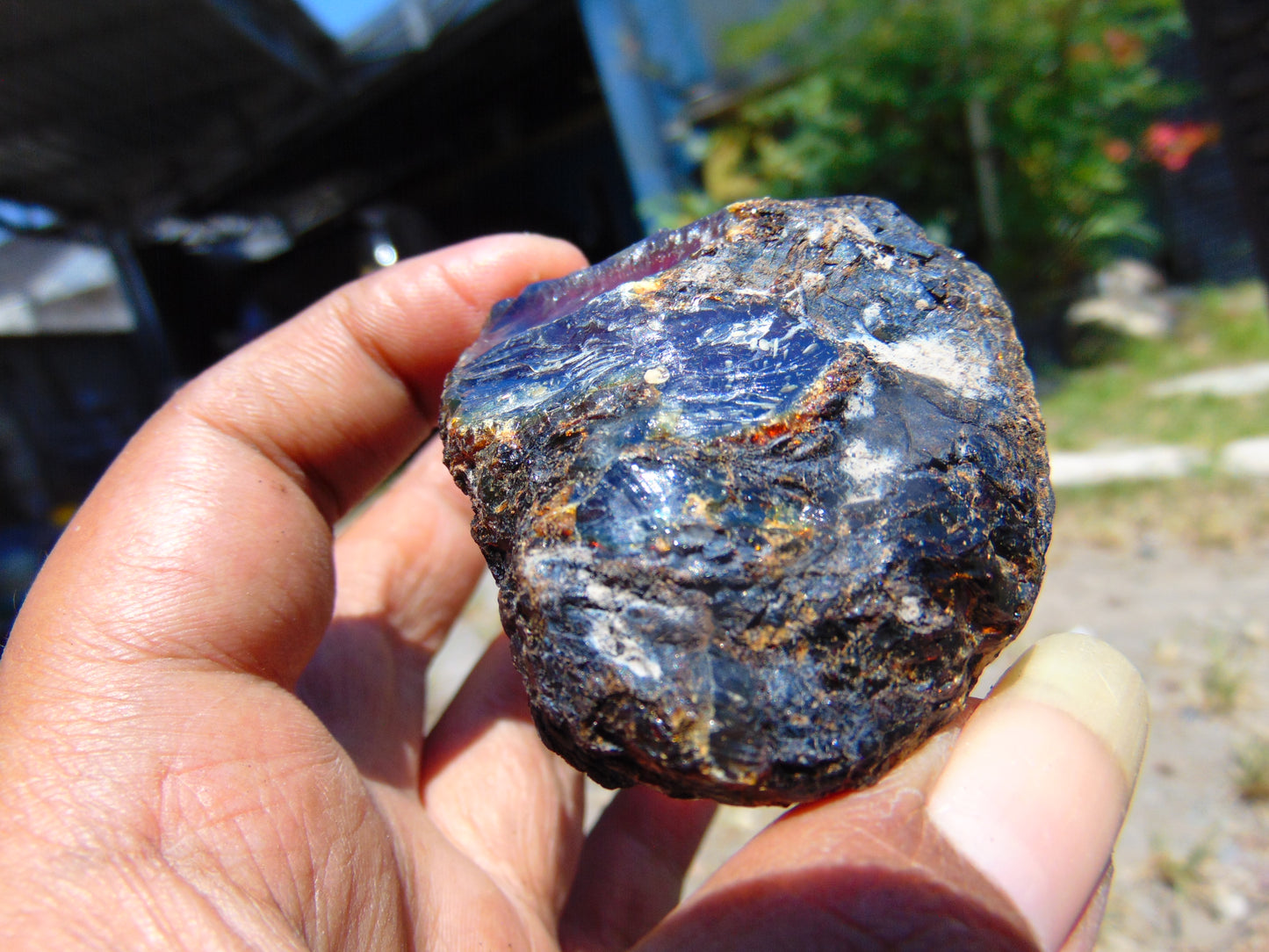 25 gram Rough Raw Indonesian Blue Amber for Healing AGRB71