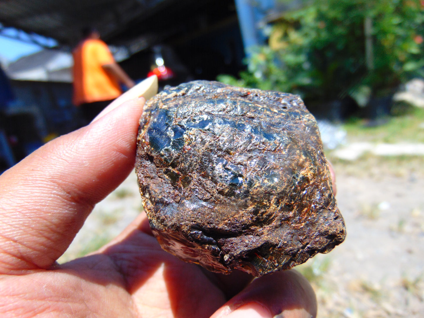 30 gram Rough Raw Indonesian Blue Amber for Healing AGRB72