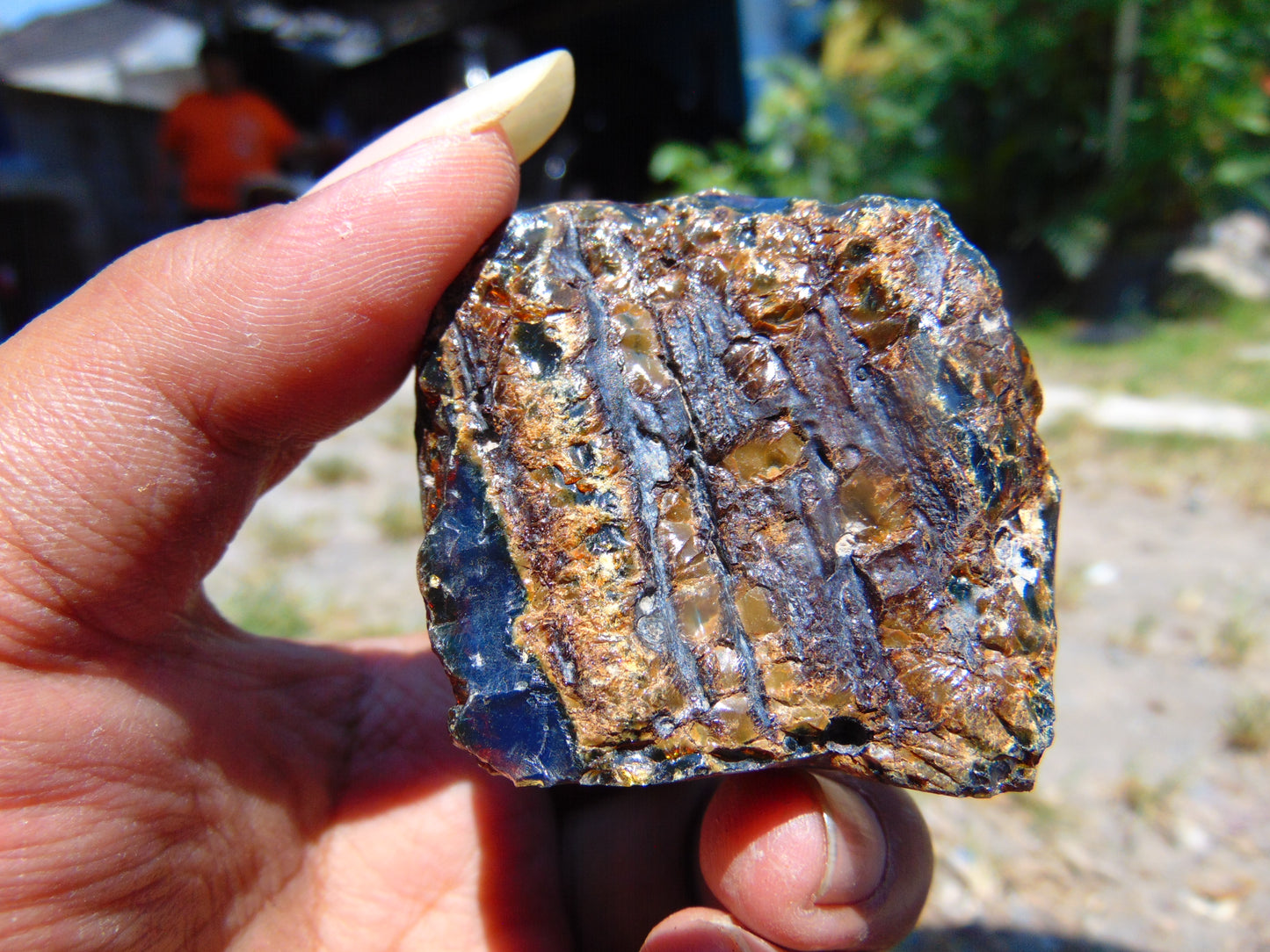 30 gram Rough Raw Indonesian Blue Amber for Healing AGRB72