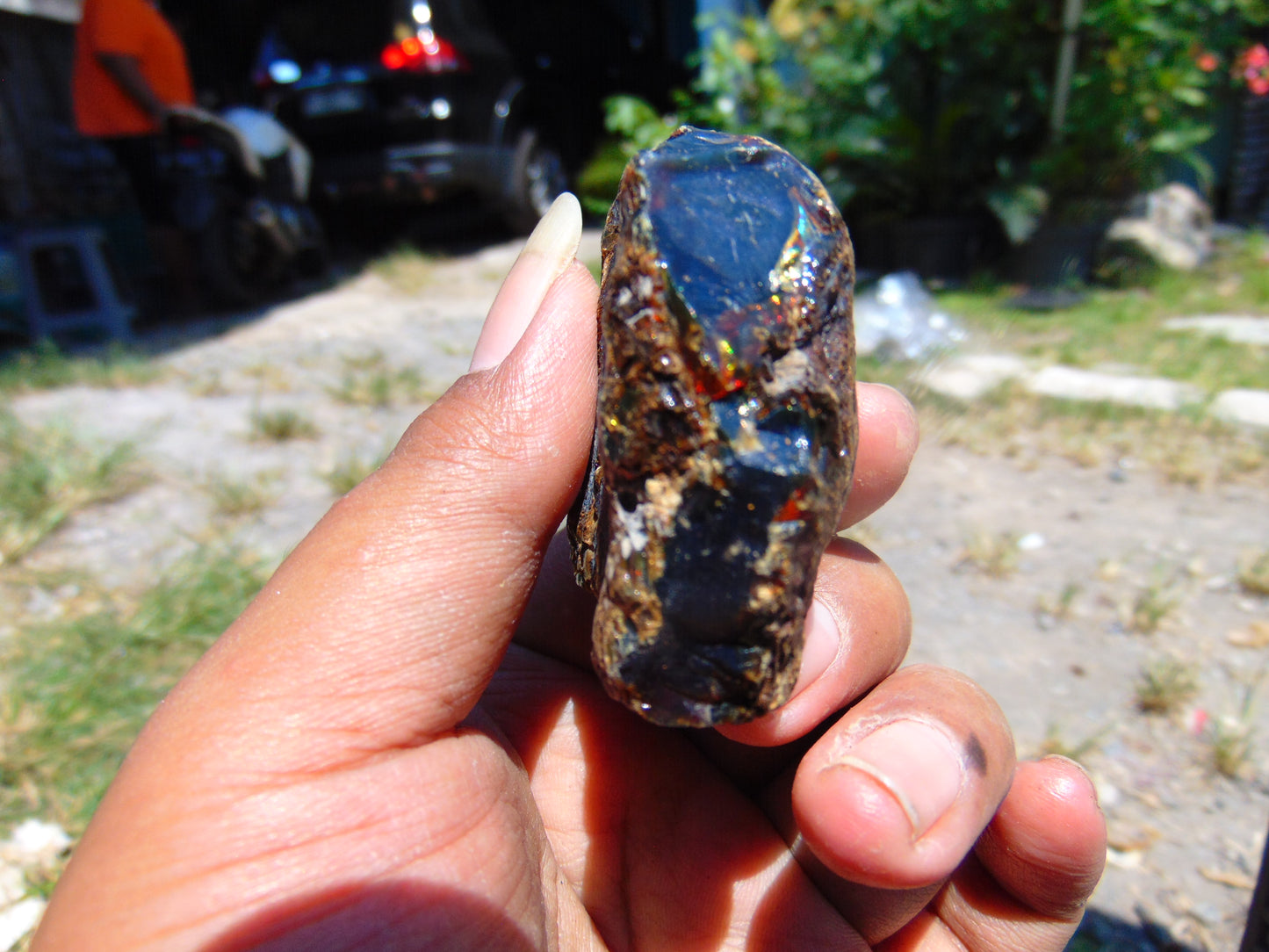 30 gram Rough Raw Indonesian Blue Amber for Healing AGRB72