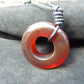 12 gr Donut Pendant Indonesian Crsytal Amber for Healing 26N93