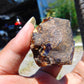 42 gram Rough Raw Indonesian Violet Blue Amber for Healing AGRB56