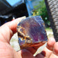 42 gram Rough Raw Indonesian Violet Blue Amber for Healing AGRB56