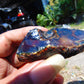 17 gram Rough Raw Indonesian Cystal Blue Amber for Healing AGRB82