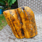 666 gram Polished 131x115x55mm Indonesia Yellow Fragrance Amber for Healing 25K10