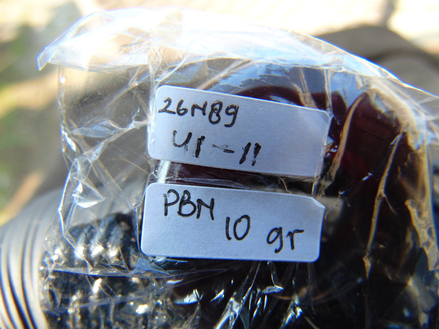 10 gr Donut Pendant Indonesian Crsytal Amber for Healing 26N89
