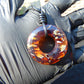 11.3 gr Donut Pendant Indonesian Blue Amber for Healing 26N90