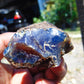 25 gram Rough Raw Indonesian Orange Blue Amber for Healing AGRB112