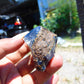 25 gram Rough Raw Indonesian Orange Blue Amber for Healing AGRB112