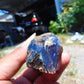 25 gram Rough Raw Indonesian Orange Blue Amber for Healing AGRB97