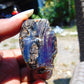 25 gram Rough Raw Indonesian Orange Blue Amber for Healing AGRB97