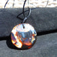 9 gram Chip Pendant Indonesian white Blue Amber for Healing 26A63