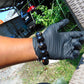 58 gram 12 Beads Mala Bracelet Indonesian Black Red Amber 20 mm for Healing G20B34