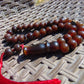 31 gr Tasbih Mesbah Rosary 33+2 Beads 10 mm Indonesian Red Amber for Healing 26TBA48
