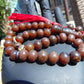 31 gr Tasbih Mesbah Rosary 33+2 Beads 10 mm Indonesian Red Amber for Healing 26TBA48